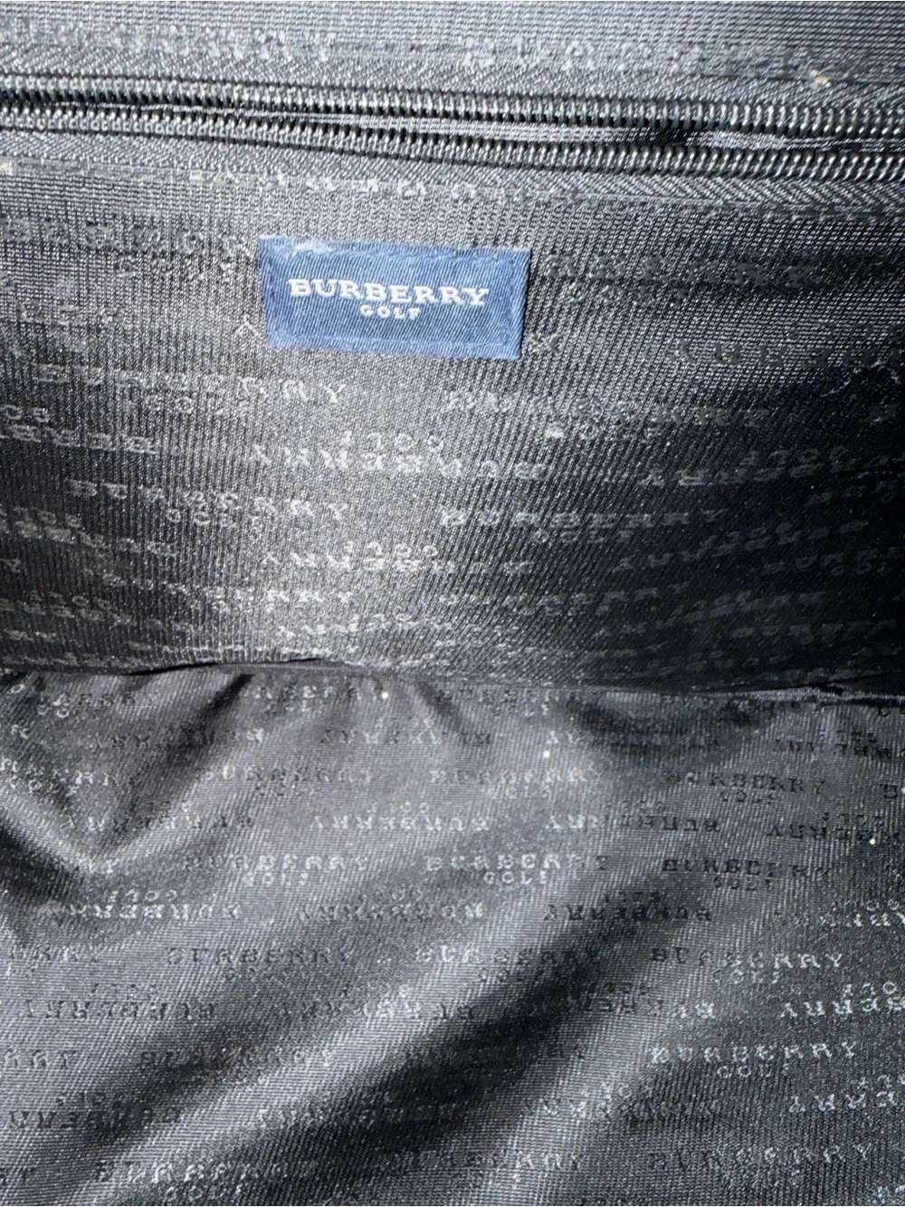 Burberry Beige Plaid Duffel with Black Base and Straps
